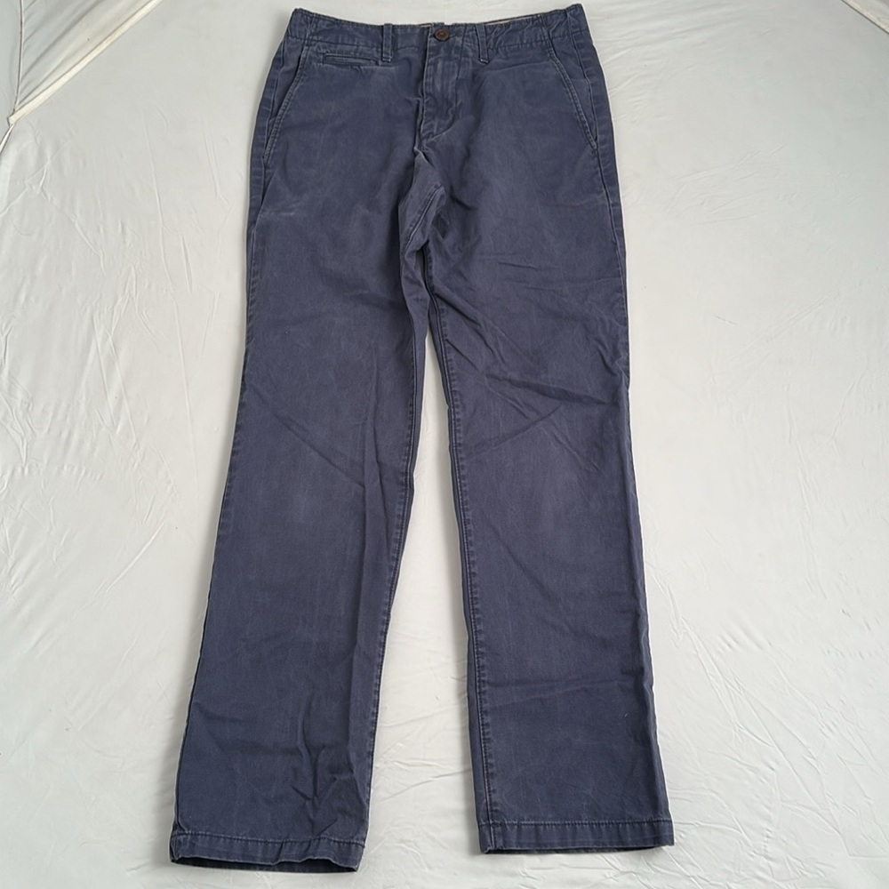 Gap blue lived in straight factory distressed chino pants
